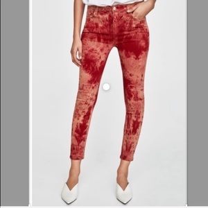 Zara Tie Dye Jeans